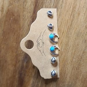 3 pair of earrings